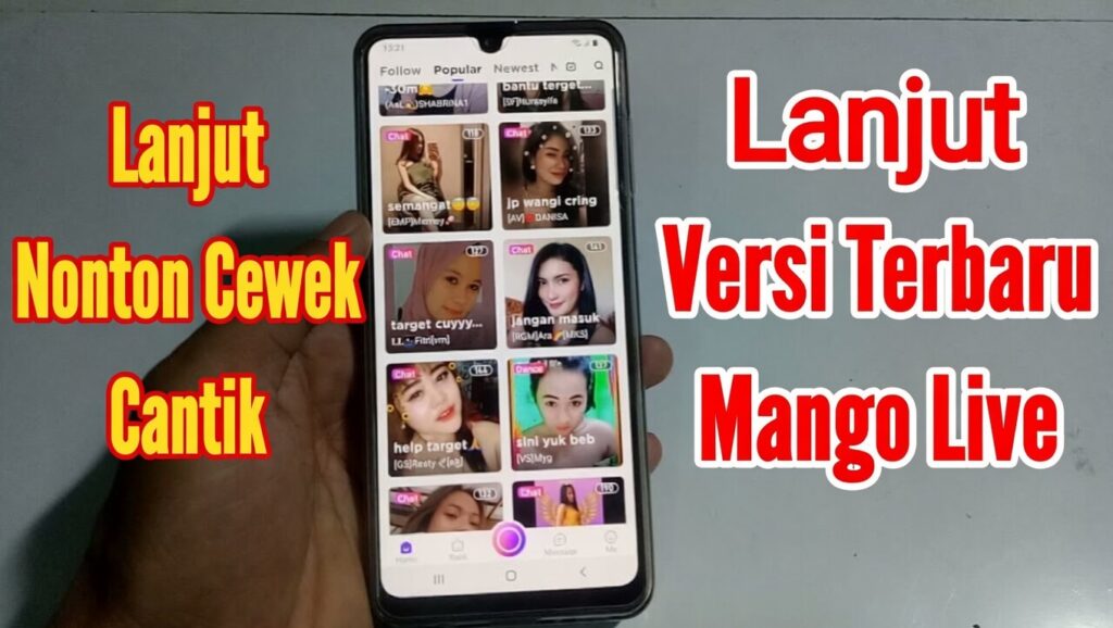 Download Mango Live APK (MOD, Premium Terbuka) Versi Terbaru v3.1.6 Interaksi Seru dengan Host