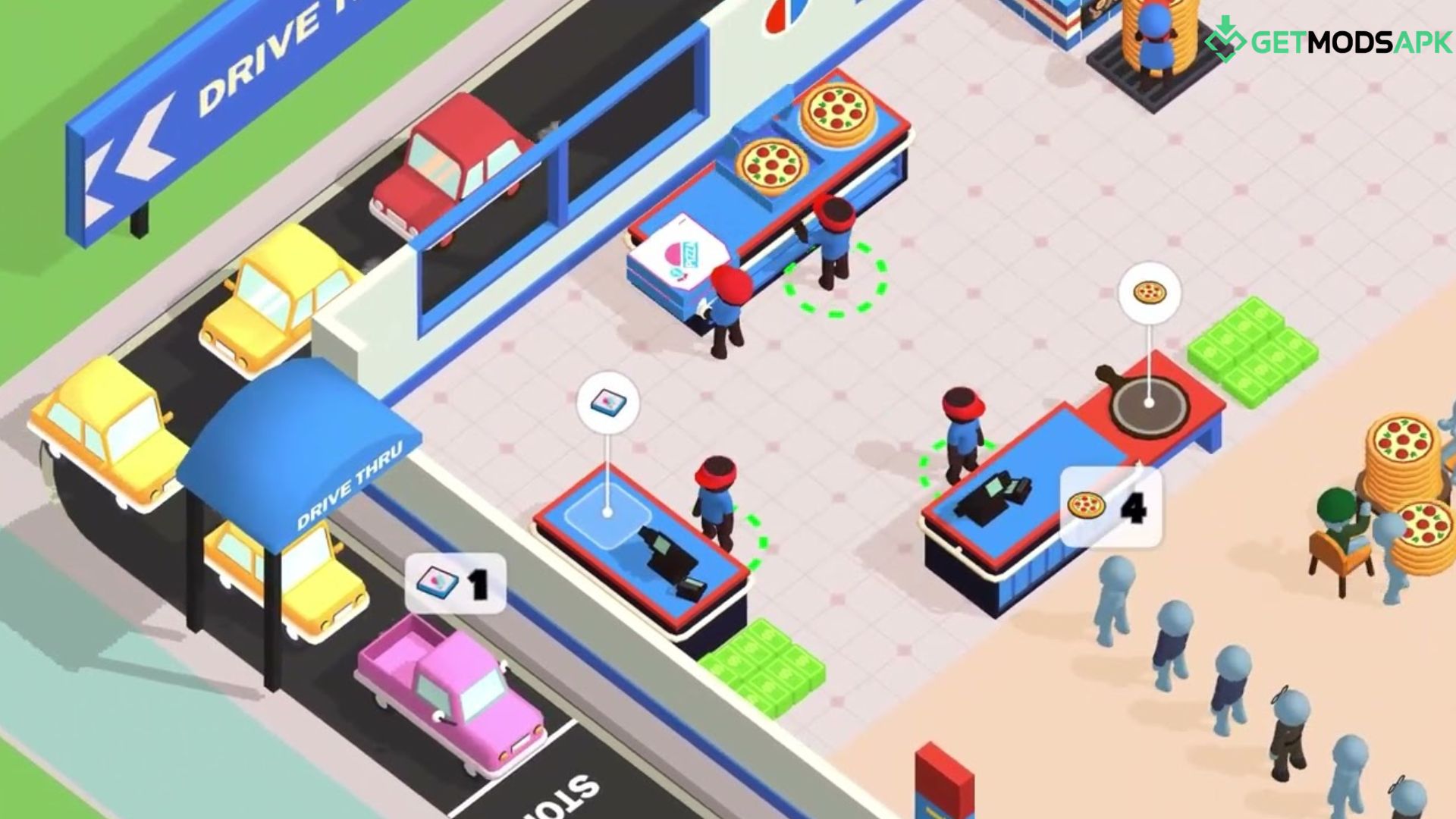 Download Pizza Ready Mod APK (Unlimited Money Dan Gems) v55.5.0 Fitur Pizza Ready Mod APK Yang Paling Dicari