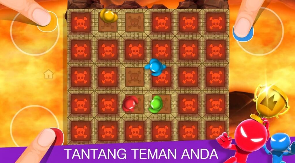 Download Stickman Party (MOD, Koin Tidak Terbatas) v2.4.9.2 Gratis untuk Android Stickman Party apk mod