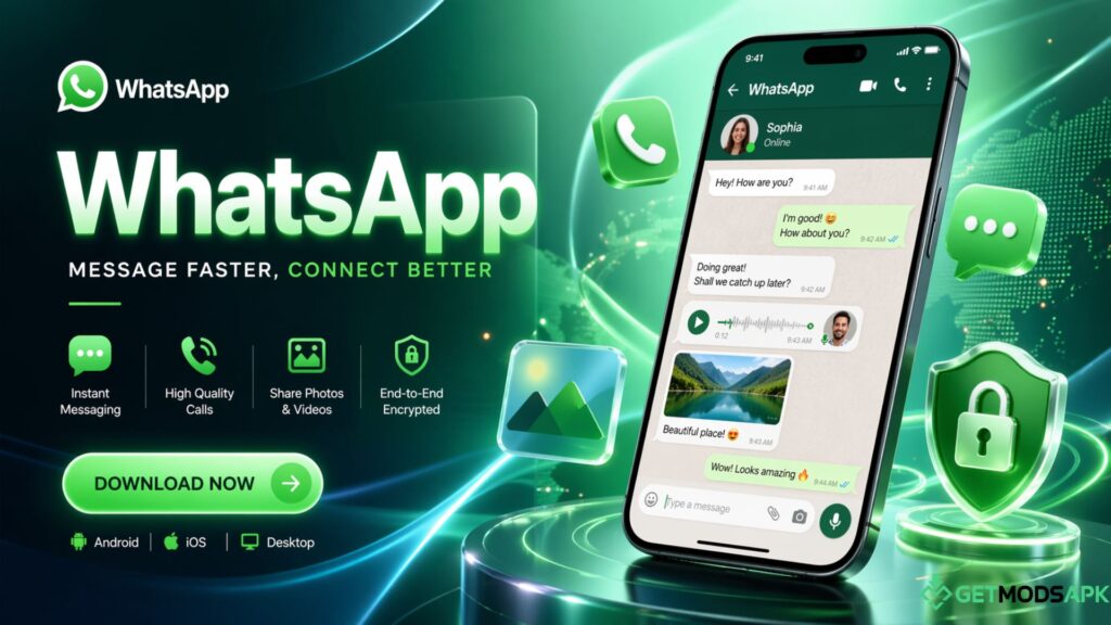 Download WhatsApp Mod APK Terbaru (Chat Dan Panggilan Mudah) gratis 2026 Apakah WhatsApp MOD APK Direkomendasikan?