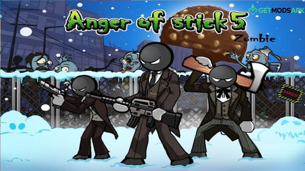 Download Anger of Stick 5: Zombie MOD APK (Unlimited Money) Terbaru v1.1.89 Cocok untuk Semua Pemain