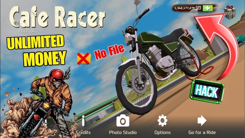 Dowload Cafe Racer MOD APK (Unlimited Money & Unlocked Bikes) v24 Rasakan Batas Kemiringan Motor