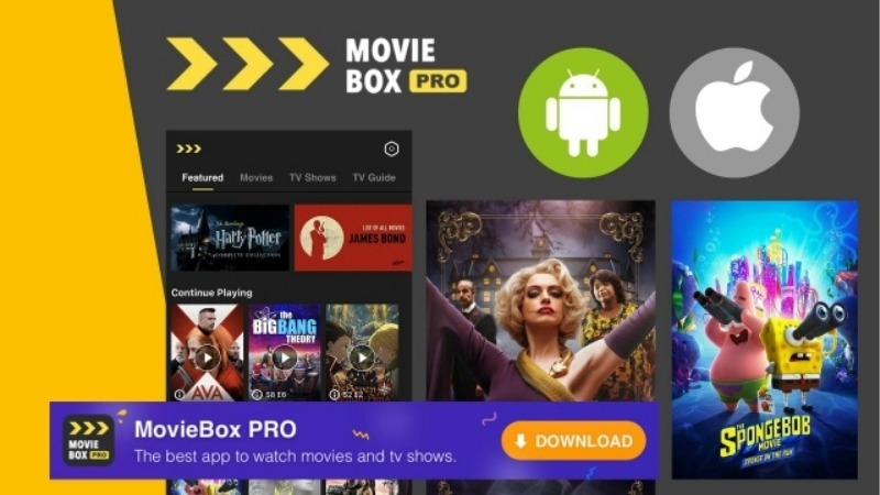 Dowload MovieBox MOD APK (Premium Unlocked) v3.0.16.0612.03 Free Fitur MOD MovieBox MOD APK