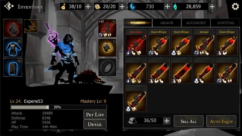 Shadow of Death Mod Apk v1.111.0.8 (Max Level, Unlimited Money) Fitur Unggulan Shadow of Death Mod Apk di GETMODSAPK