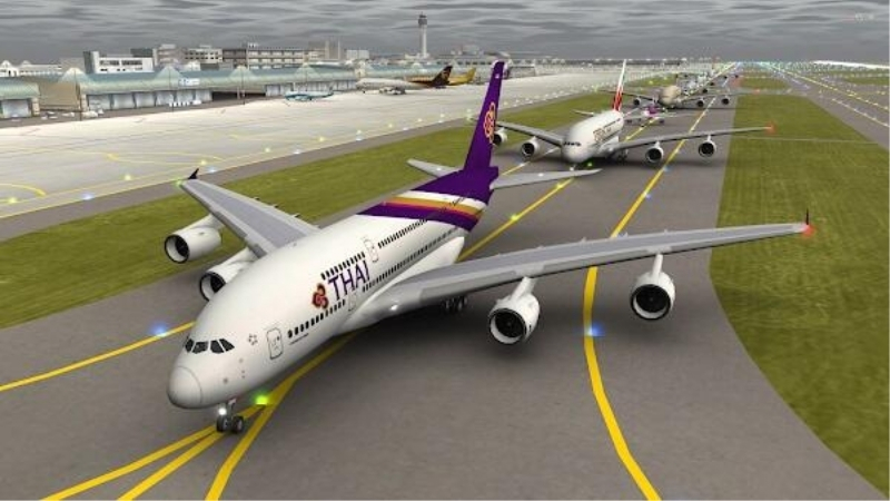 Dowload World of Airports Mod APK (Unlimited money) v3.5.1 Gameplay Manajemen Bandara yang Terperinci