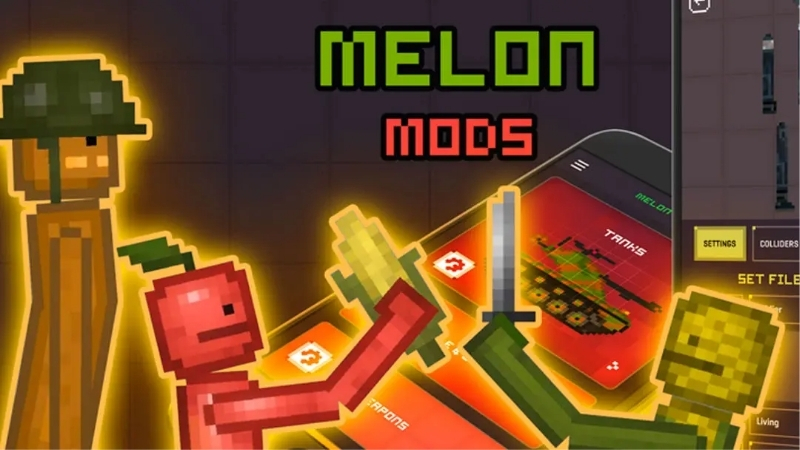 Dowload Melon Sandbox MOD APK (Unlimited Money, Unlocked Items) v36.3 Apa Itu Melon Sandbox MOD APK?